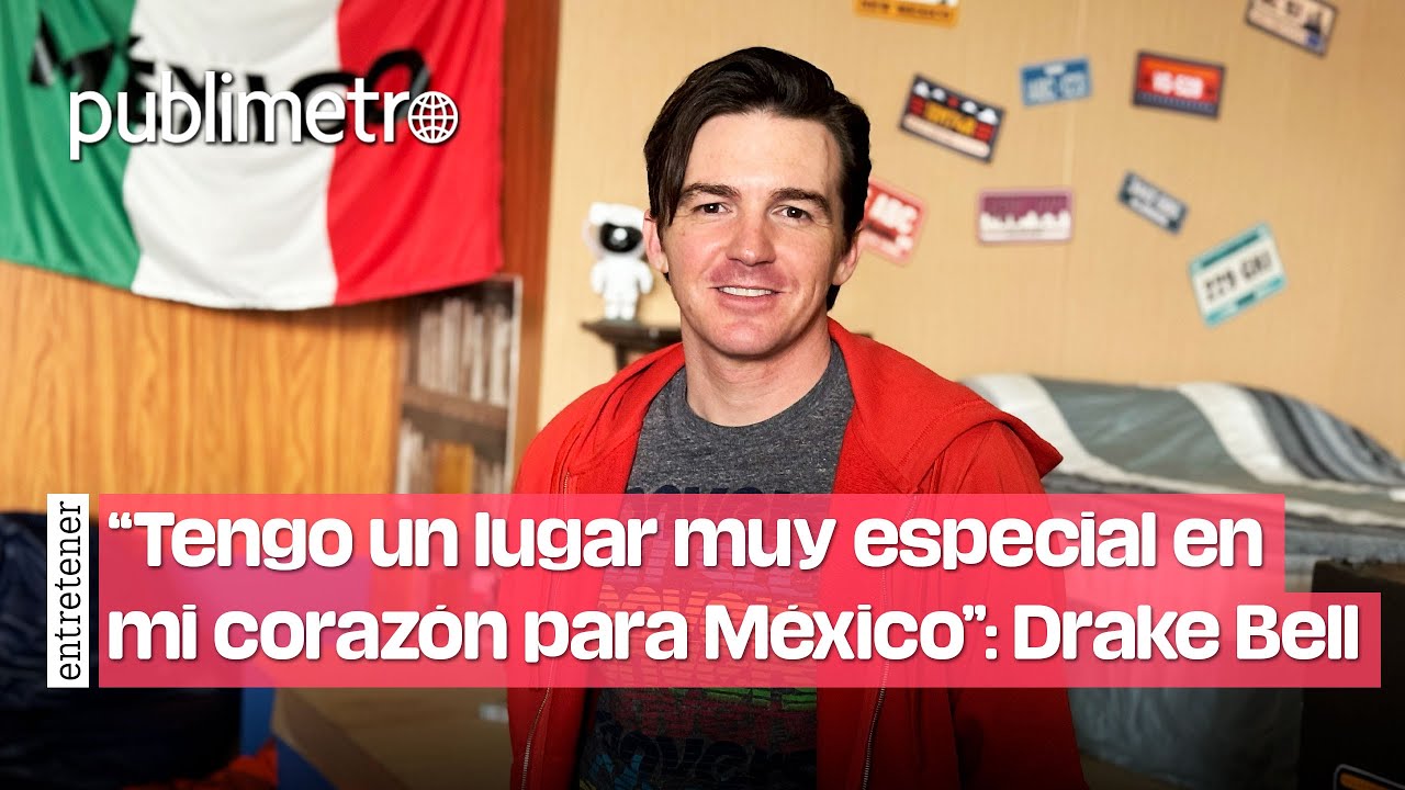 “Tengo un lugar muy especial en mi corazón para México”: Drake Bell