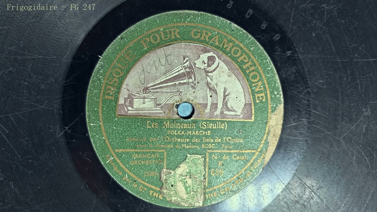 Les moineaux (Sieulle) - Orchestre Bosc (1919)