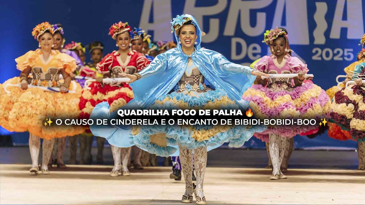 Quadrilha Fogo de Palha - Campeã do Arraial de Belô 2025 + Bastidores 🔥