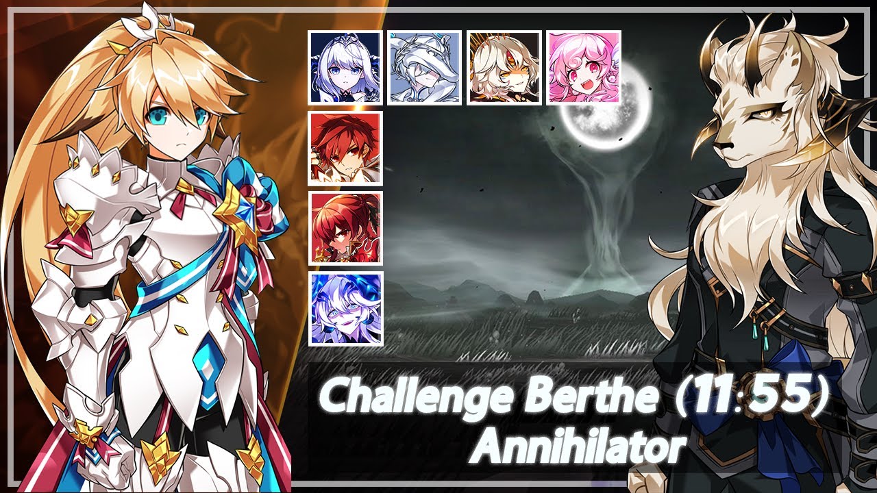 [Elsword NA/엘소드] Comet Crusader Berthe Challenge Mode 15-6-3 코멧 크루세이더 베르드 도전모드 (11:55)