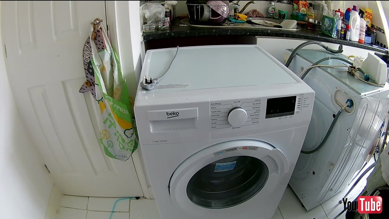 Beko çamaşır makinesi kurulumuda yaptim . ( başarılı bir iş ) #BEKO #kurulum #çamaşırmakinesi
