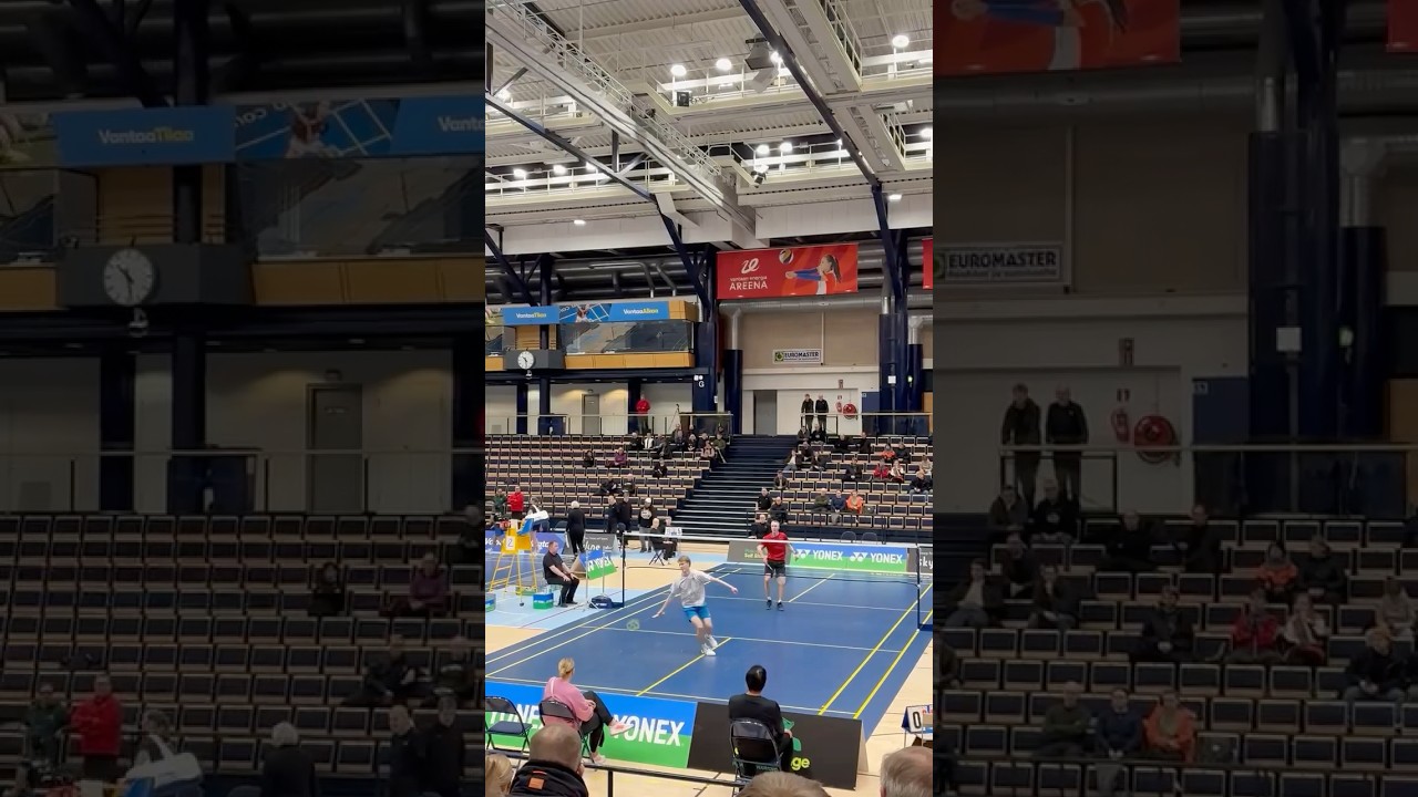 Sulkapallo SM Kisat 2025 Joakim Oldorff vs Joonas Korhonen #sulkapallo #sulis #smkisat
