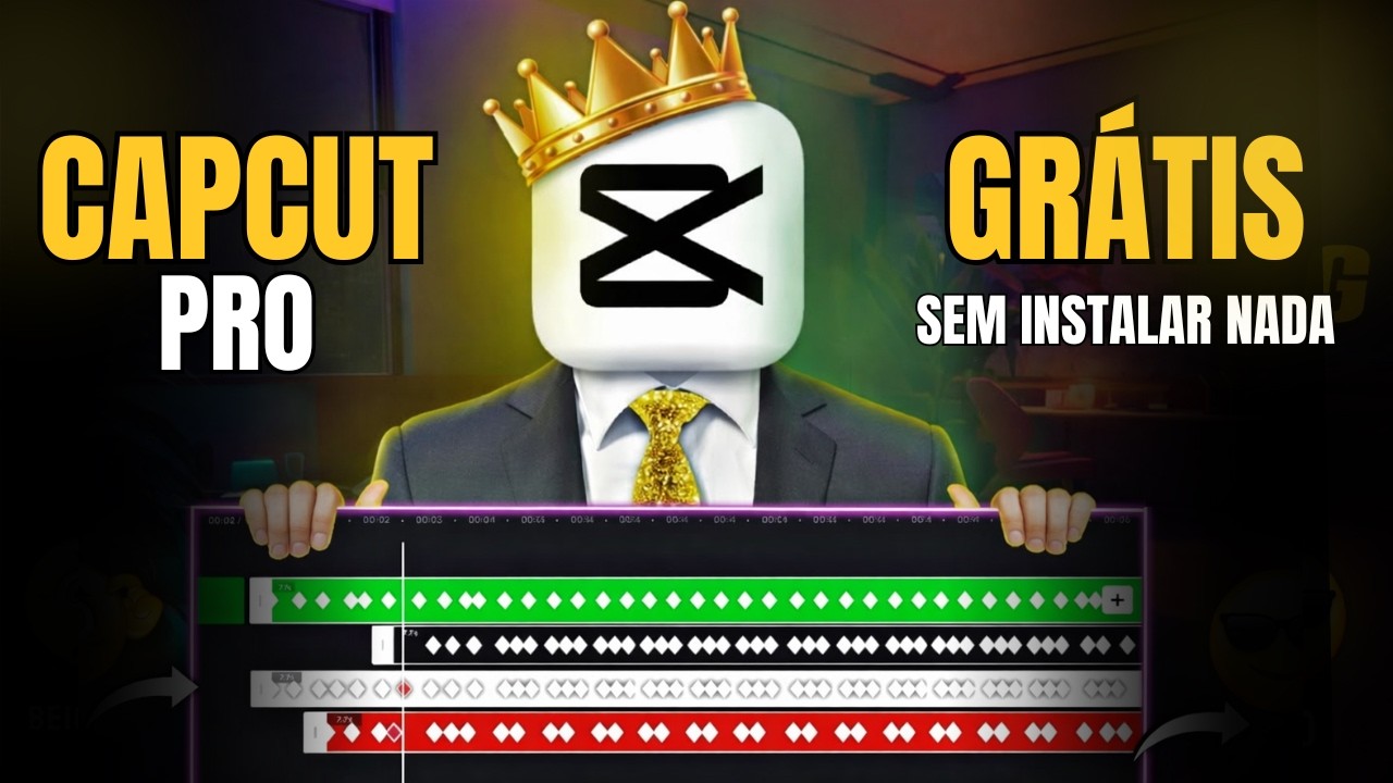 CAPCUT PRO DE GRAÇA: Como usar as funções PRO sem pagar (Método 2026)