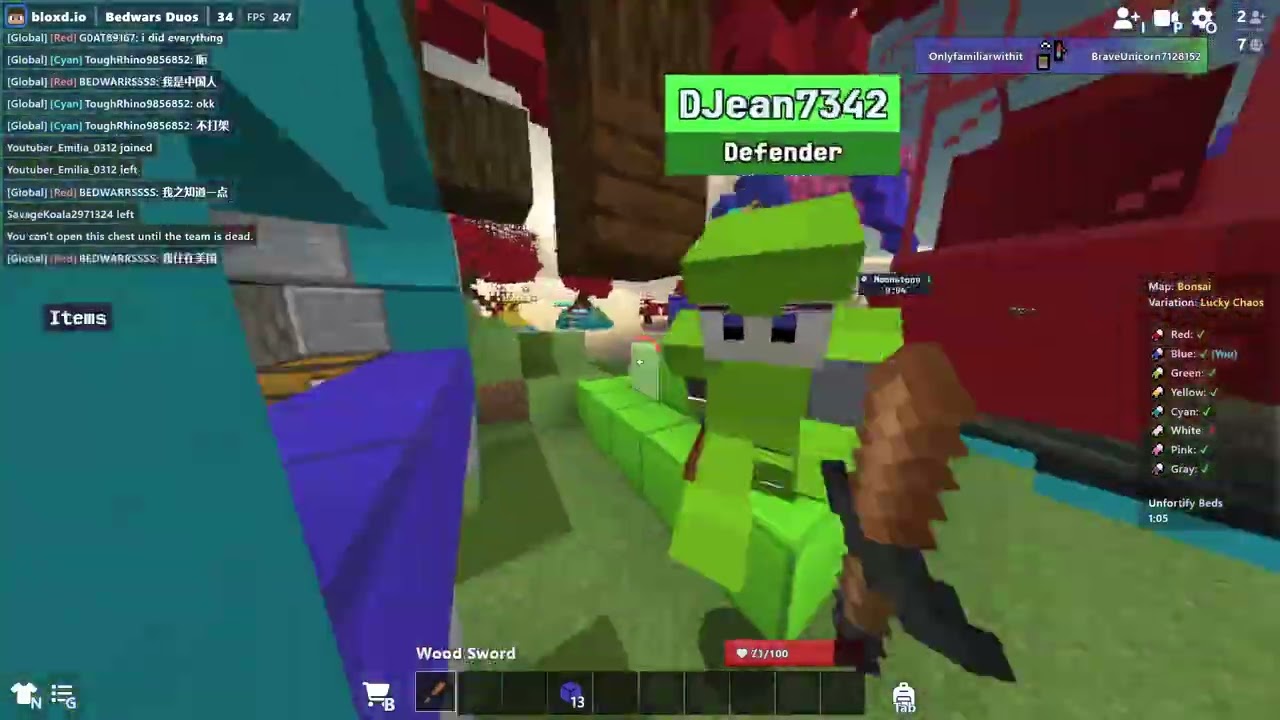 Chill Bloxd.io Bedwars