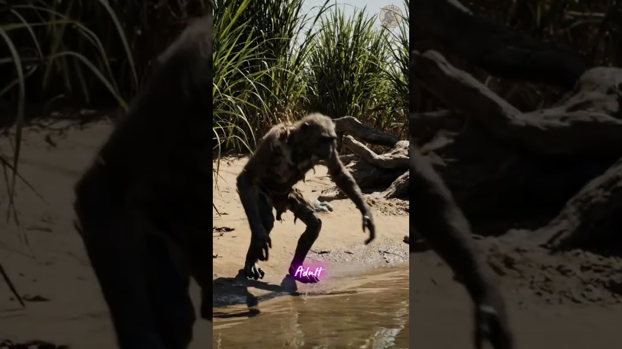 You Won't Believe What Happens When Apes Find a Crocodile Nest!