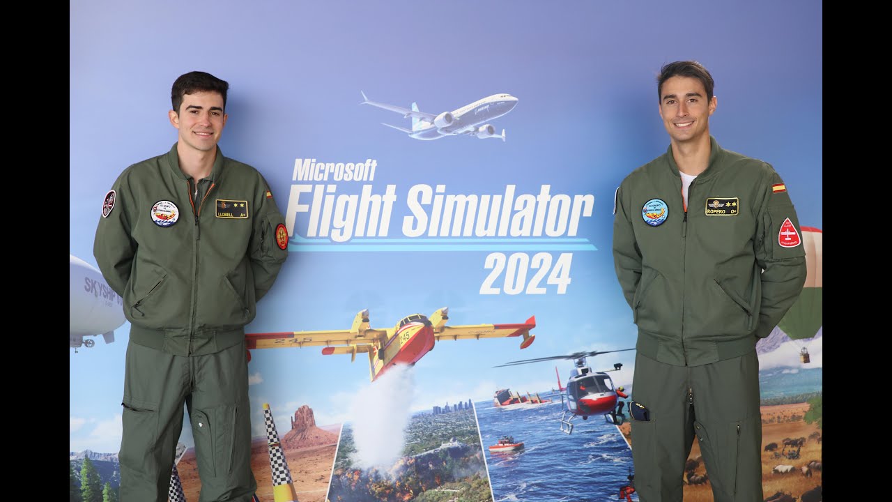 Pilotos apagafuegos del Ejército del Aire reaccionan a Microsoft Flight Simulator 2024