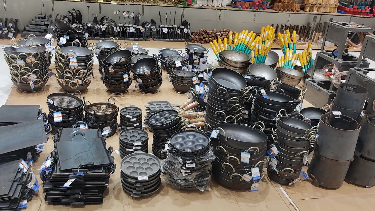 Very Lowest Price Kitchen Cast Iron Cookware Collection's, Gril Pan, Kadai, Doosa Thava,Frypan