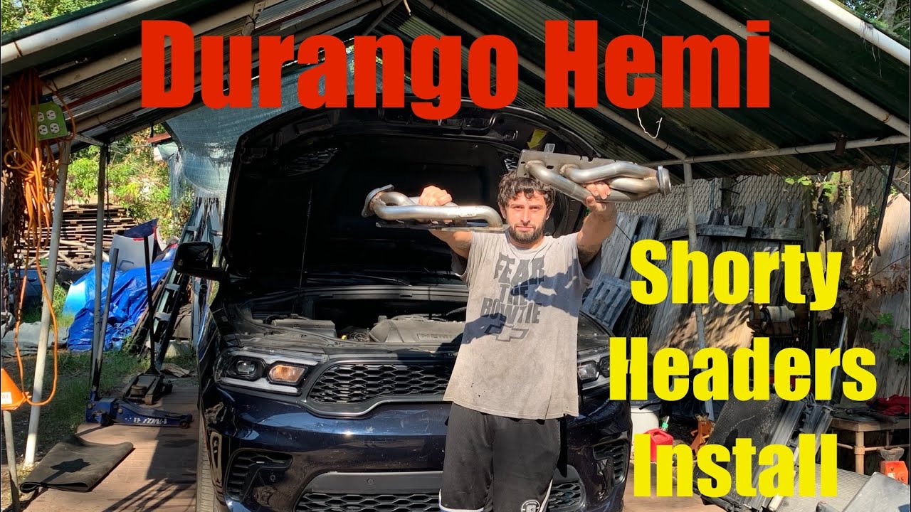 Durango R/T 5.7 AFE Shorty Header Install 