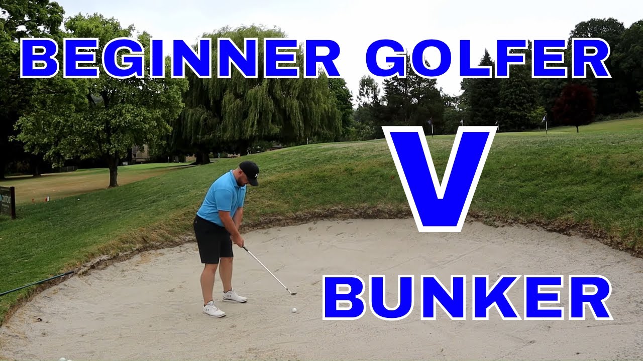 Beginner Golfer V Bunker