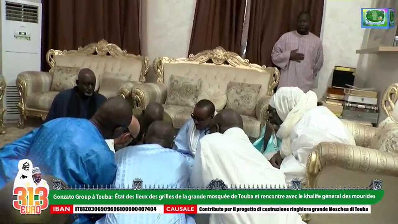 GONZATO GROUP àTOUBA ètat DES LIEUX DES GRILLES DE LA GRANDE MOSDUèE DE TOUBA 2025