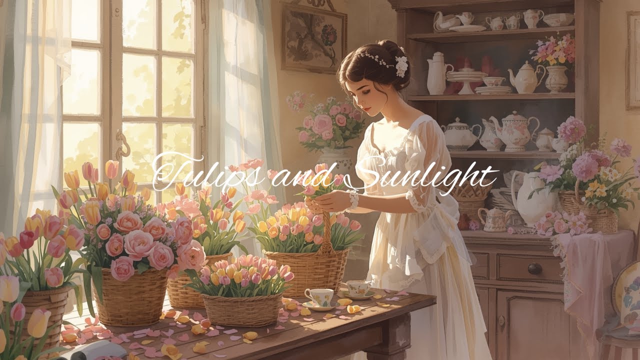 𝐏𝐥𝐚𝐲𝐥𝐢𝐬𝐭 • Tulips and Sunlight °❀.࿔