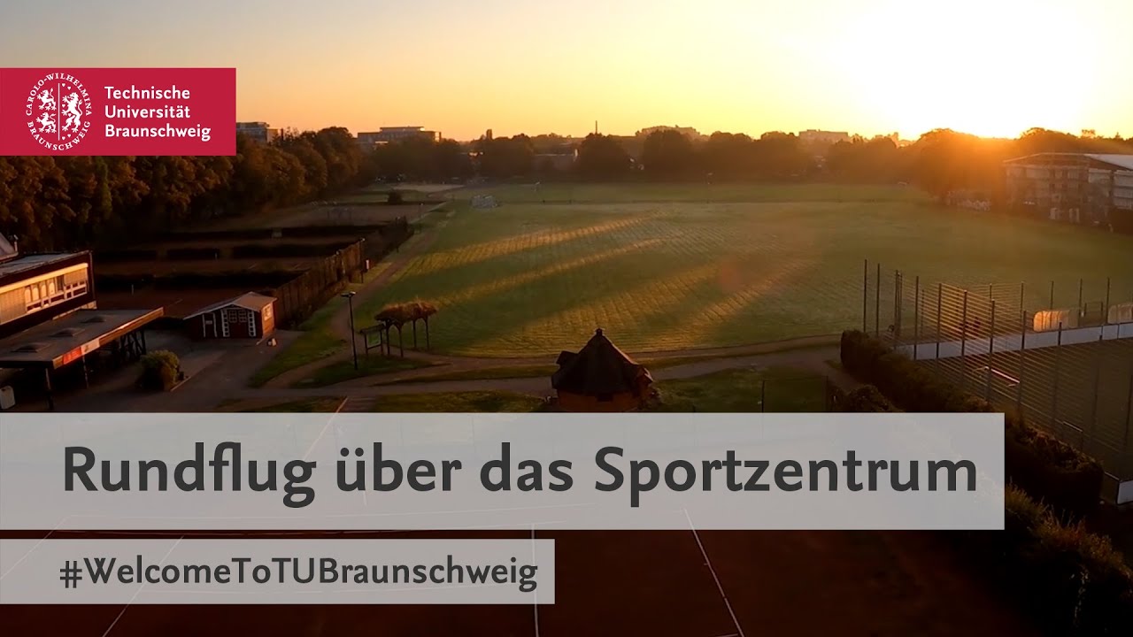Rundflug &uuml;ber das Sportzentrum | TU Braunschweig