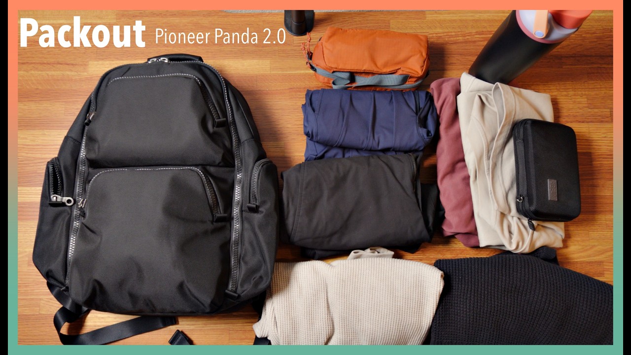 Pioneer Panda Pack 2.0 - демонстрация упаковки/тест вместимости