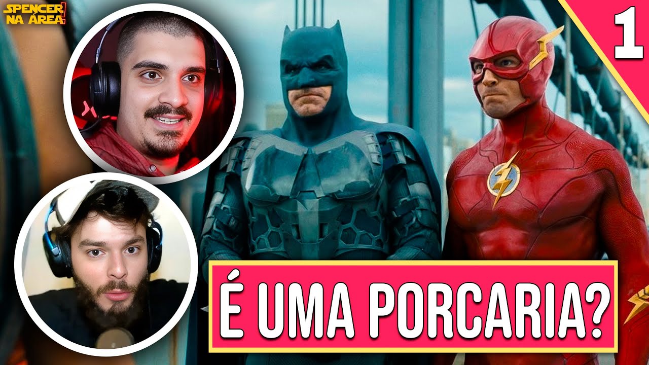 ASSISTI O FILME DO FLASH COM O MAIOR HATER DO FLASH (parte 1)