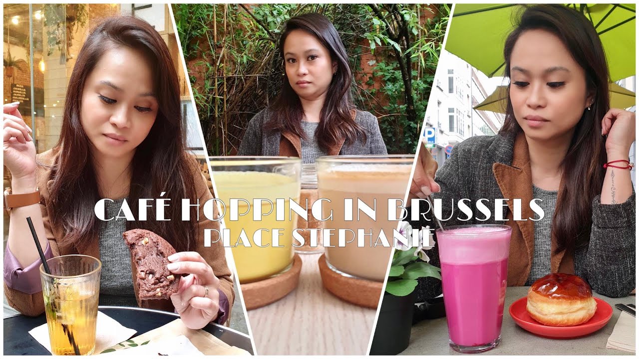 Café Hopping in Brussels 丨 Place Stéphanie 【Café Hopping • International Couple 🇵🇭🇧🇪】
