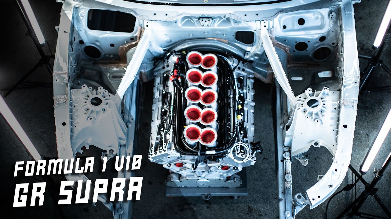 Formula 1 Heritage V10 Swapped Toyota Supra