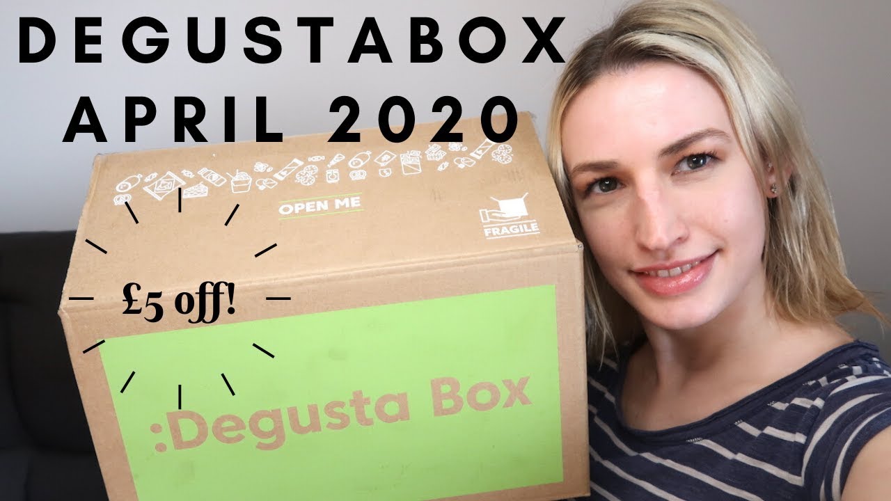 Degustabox UK Unboxing APRIL 2020 & £5 off!