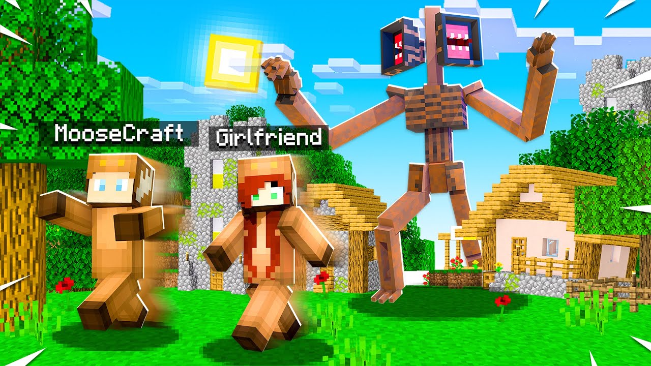 HOW TO SUMMON SIREN HEAD with GIRLFRIEND! (MINECRAFT)