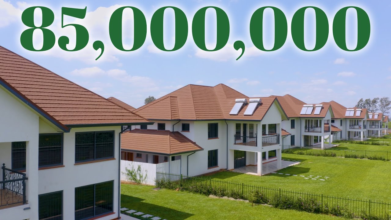 Why Settle in this KSH 85,000,000 Four Bedroom Townhouse Along Kiambu Road, NAIROBI | Kenya