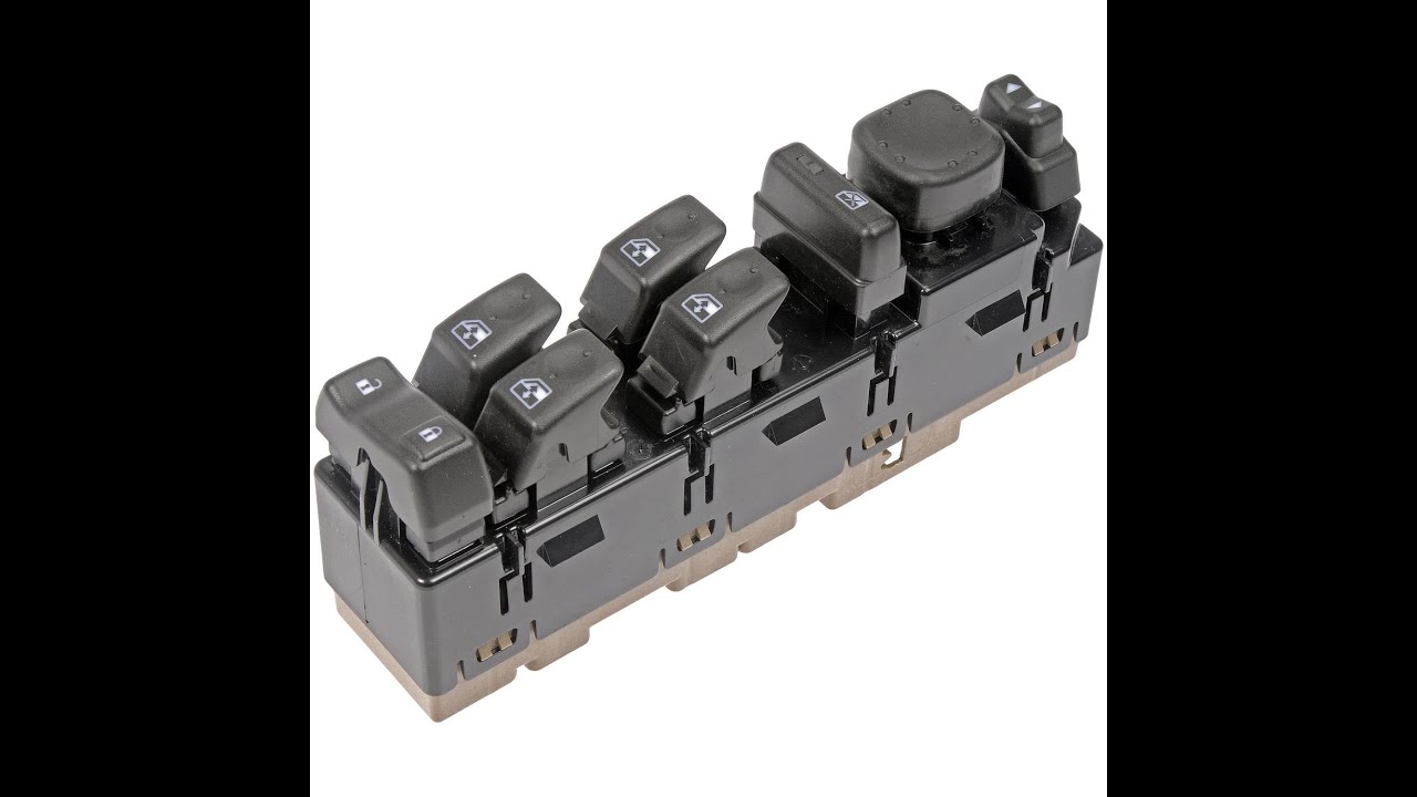سبب تعليق مفاتيح باب السيارة | Master Window Switch replacement