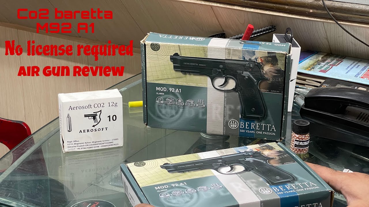 Beretta M92A1 .177 Airgun / Shooting test / TOP FEATURES”