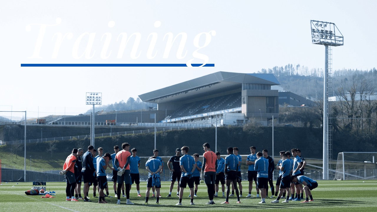 ENTRENAMIENTO | El Sanse estrena el nuevo z3 | Real Sociedad