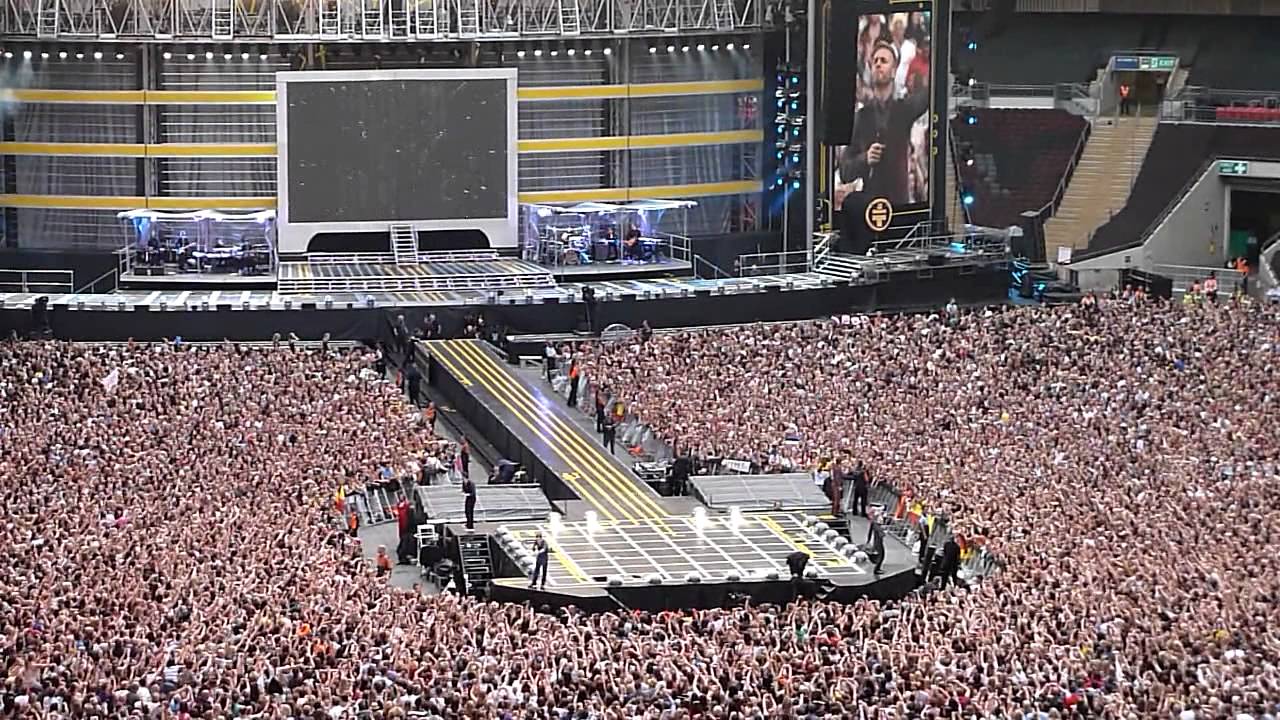 Take That Progress Live Wembley Rule The World and Greatest Day