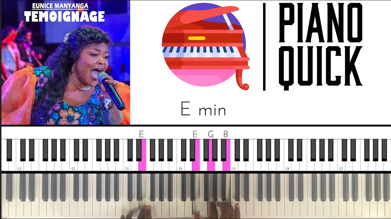Eunice Manyanga - Témoignage: Tutoriel Débutant PIANO QUICK
