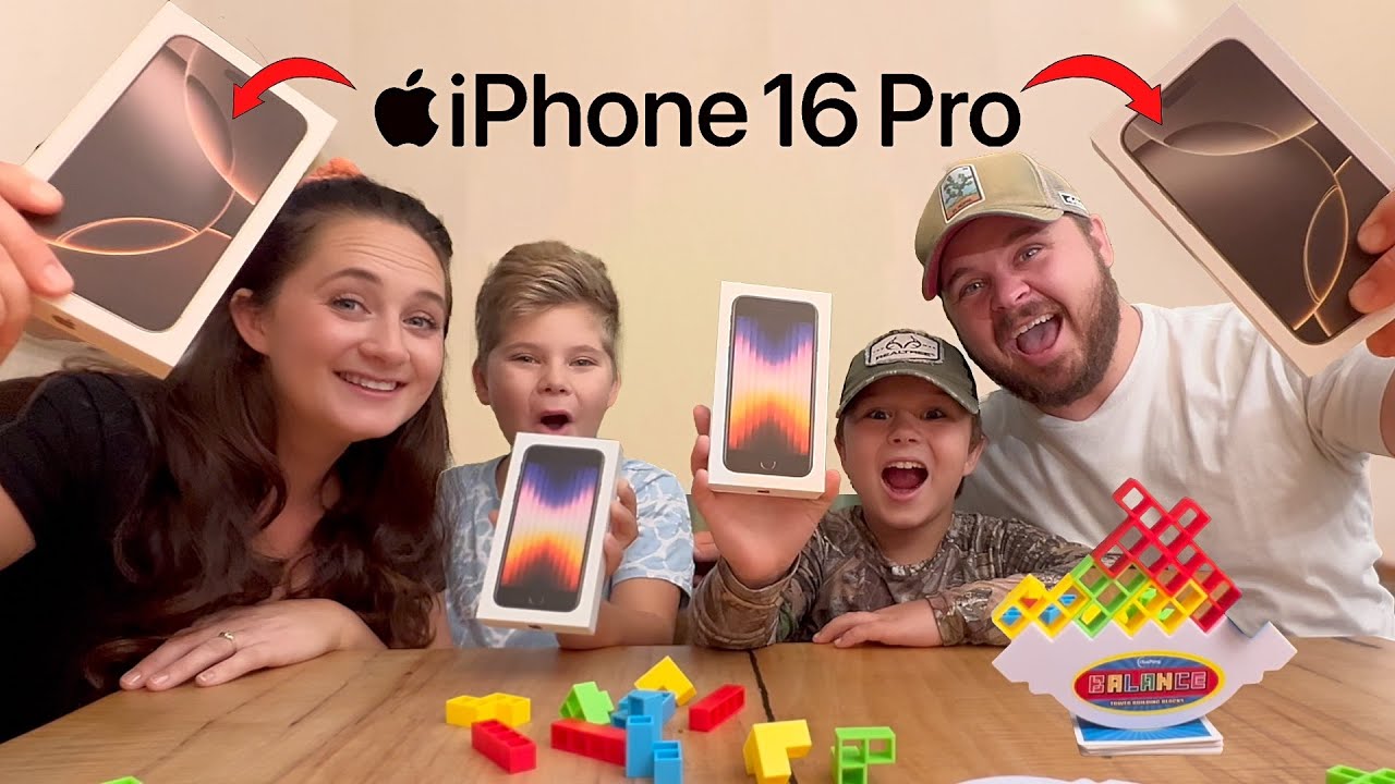 SURPRISING Our Kids With Their FIRST iPHONE EVER!!  (Reactions & Unboxing)