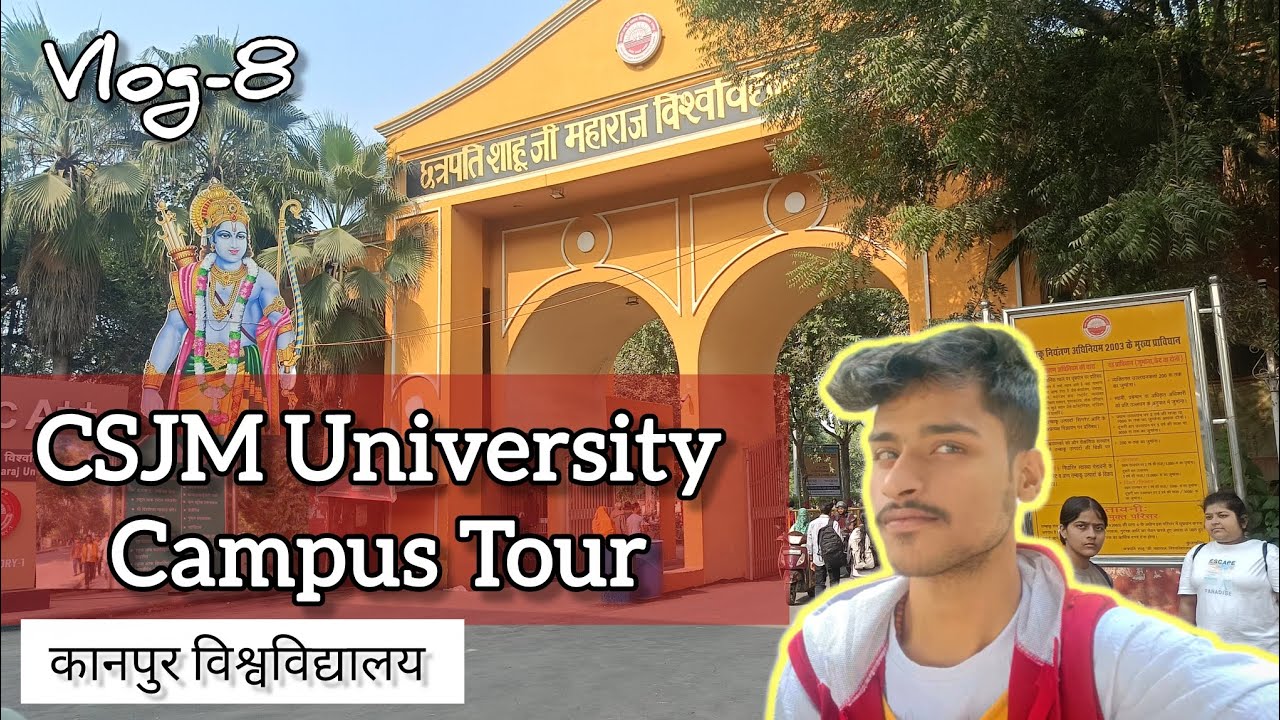 Chhatrapati shahu Ji Maharaj University (CSJMU) Campus tour | medical garden| library | Hostel |Mess