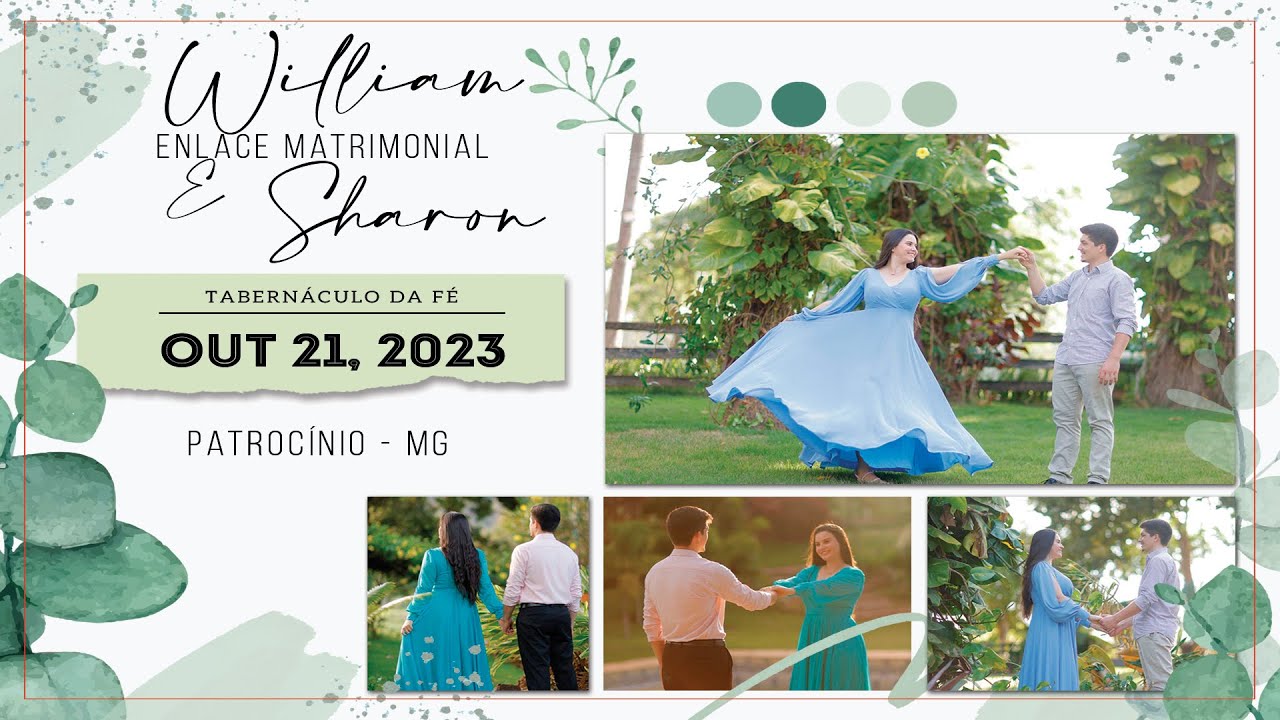 21.10.2023 - Enlace Matrimonial - William e Sharon (Patrocínio - MG)