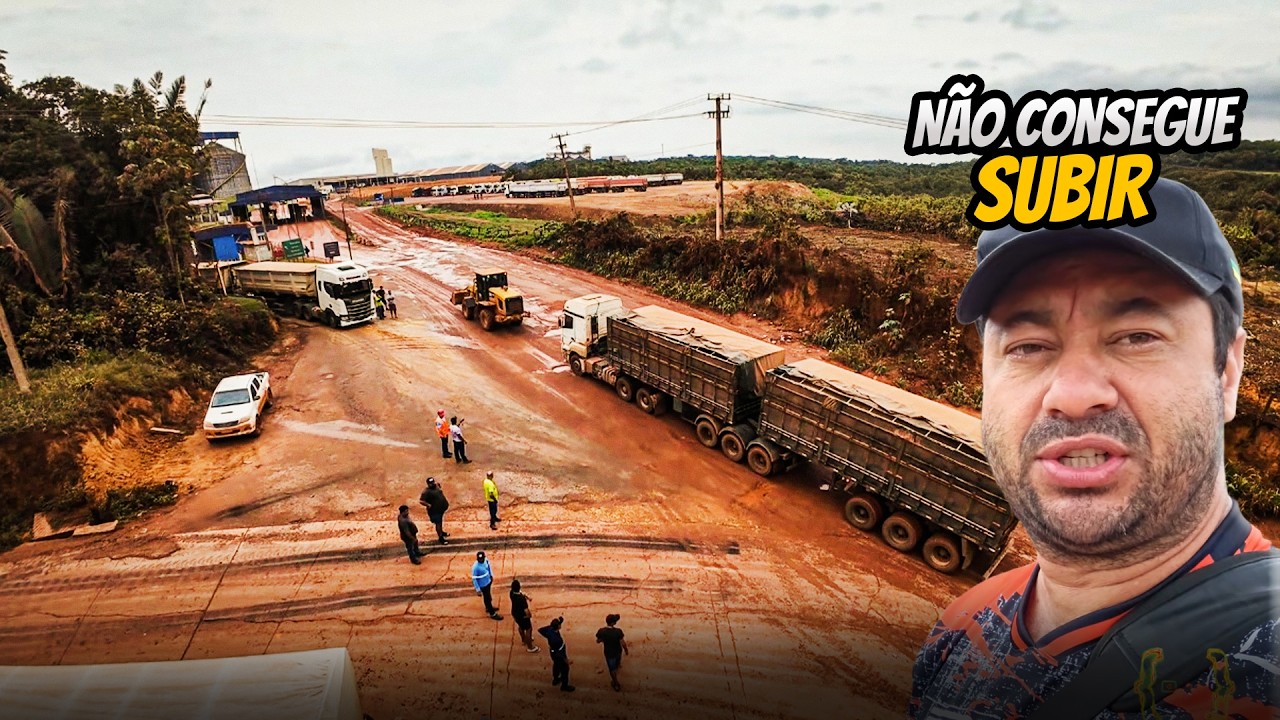 OLHA O QUE OS CAMINHONEIROS ESTÃO ENFRENTANDO AQUI!