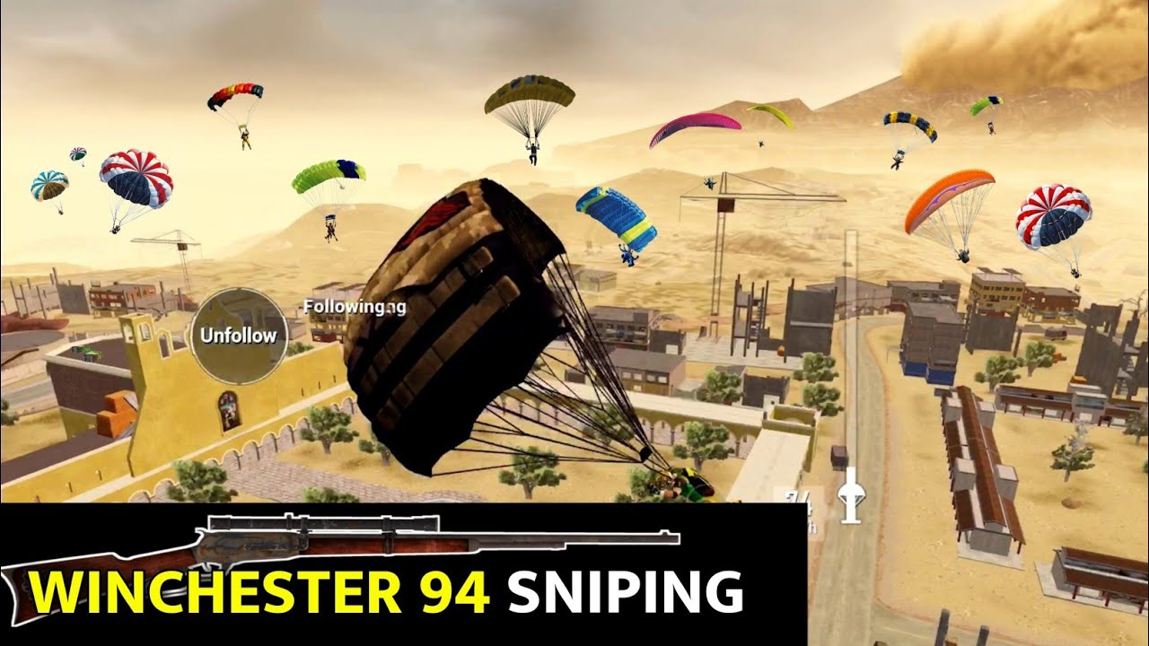 🔥 I USED WIN94 AGAINST AWM PLAYER -CRAZY MIRAMAR 2.0 SNIPING - PUBG MOBILE HINDI GAMEPLAY -G GURUJI
