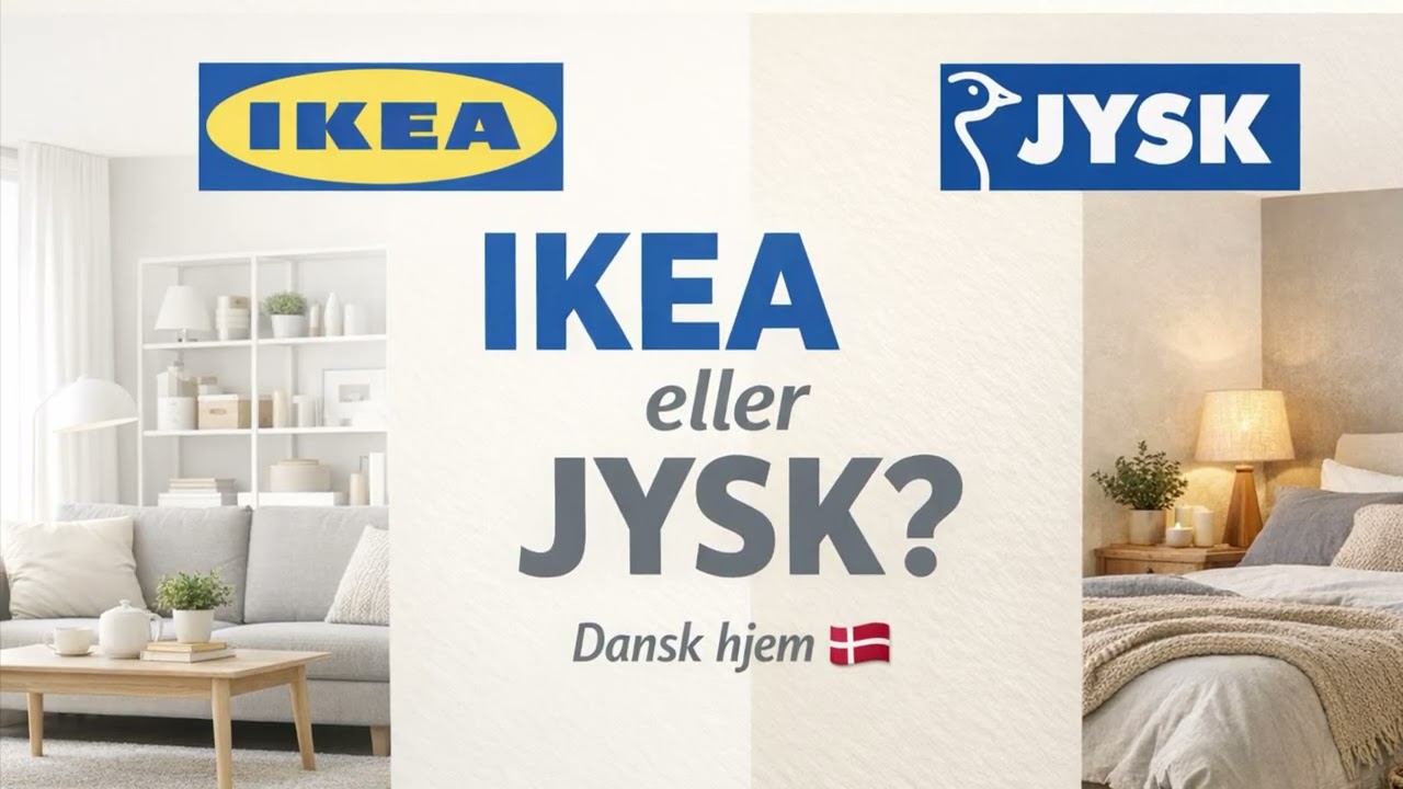 🎧《早安丹麥》EP101  IKEA eller JYSK? 丹麥人怎麼打造自己的家😃