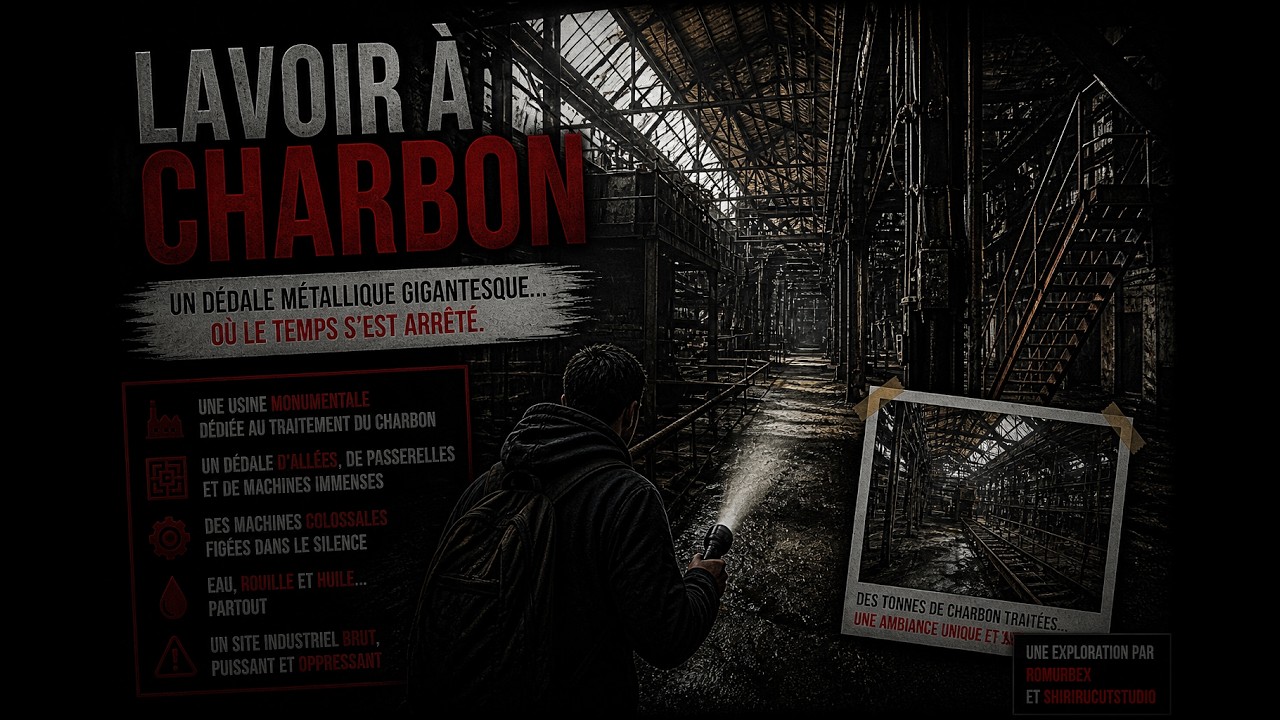 ON DECOUVRE DES LOCOMOTIVES DANS CETTE USINE DE LAVOIR A CHARBON ! #urbex6
