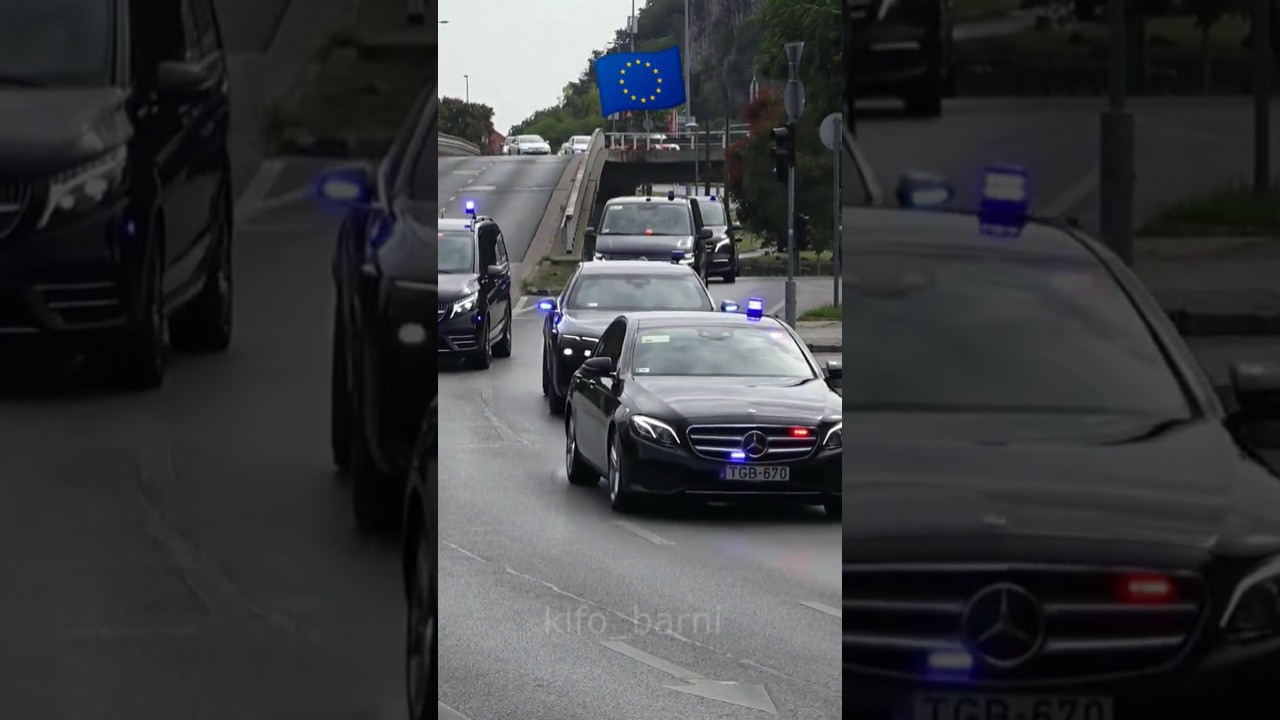 az Eur&oacute;pai Tan&aacute;cs eln&ouml;ke #europe#eu#vip#motorcade#hungary#budapest#brfk#klfo#audi#bmw7#antoniocosta