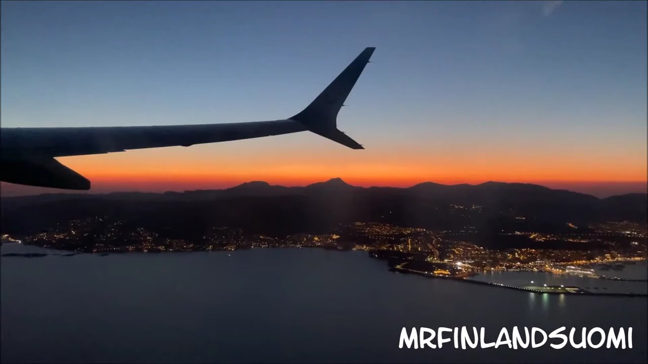 Boeing 738 189 MAX - EPIC NIGHT Start & Landing Palma - Arlanda Spain -  Sweden 12 07 2022