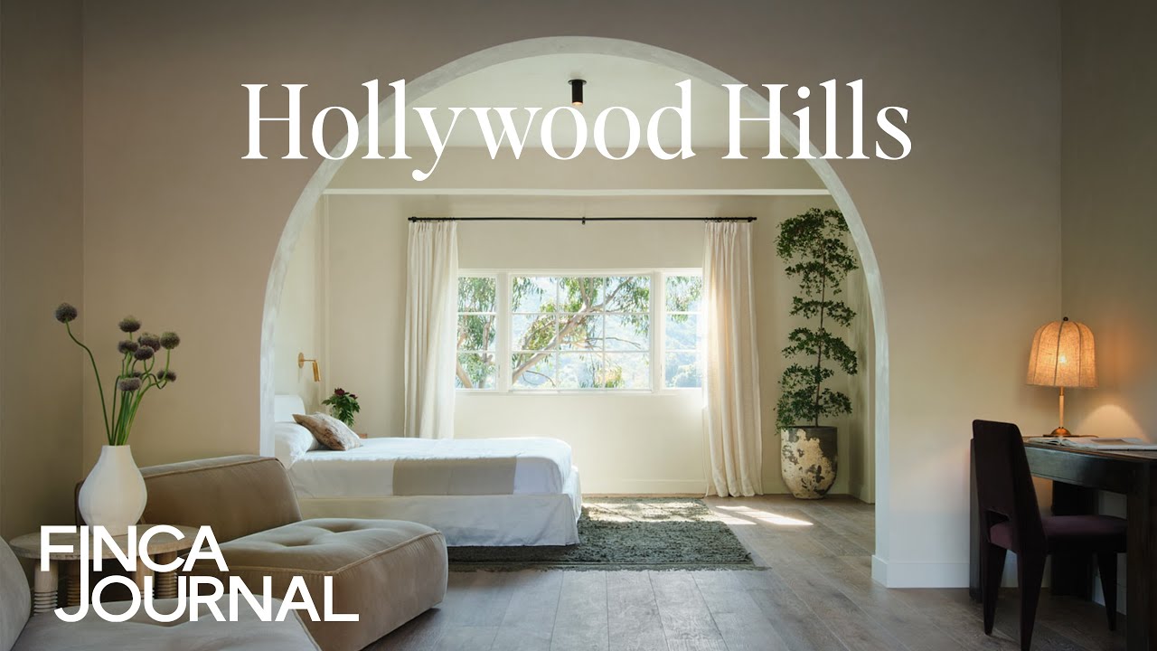 Inside a Dreamy Spanish Home in Historic Hollywood Hills (House Tour)