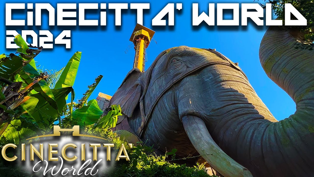 CINECITTÀ WORLD STA CAMBIANDO! 😳 TOUR COMPLETO 2024 + SHOW FINALE ROMA ON FIRE
