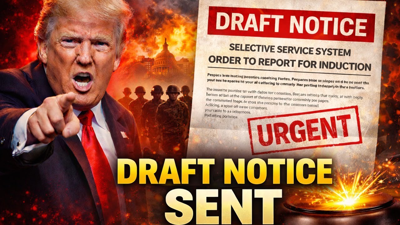 White House Announces US Military Draft Notice Consideration as Americans Prep Now