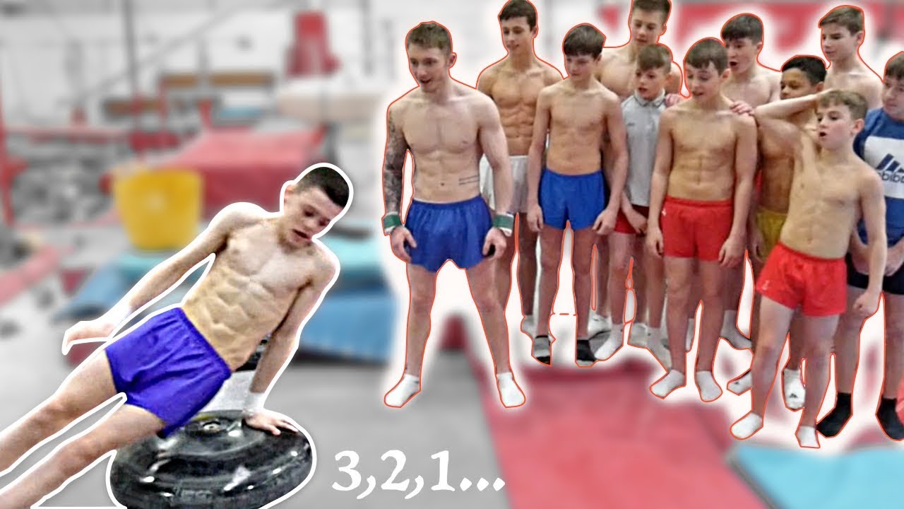 ULTIMATE SPEED CHALLENGE vs JUNIOR GYMNASTS {Embarrassing}