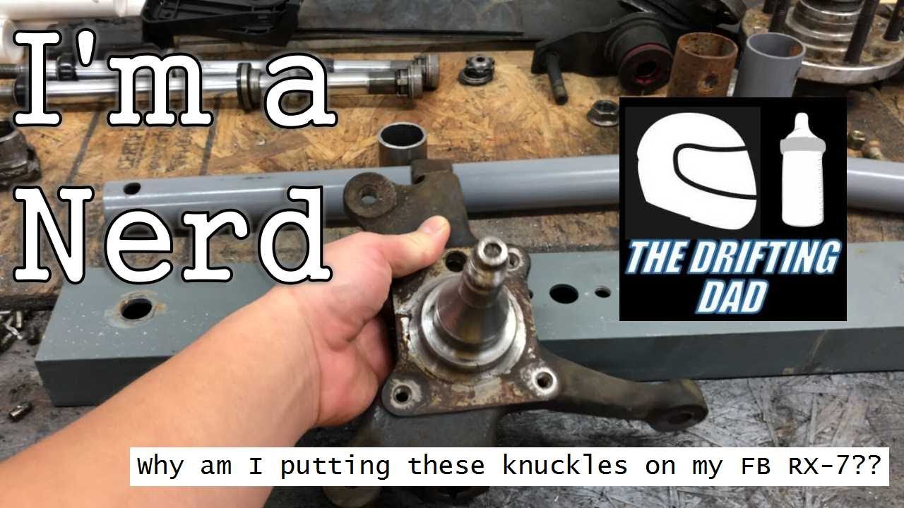 Nerdy Drift Discussion!! FC RX7 Steering Knuckle Geometry Explained