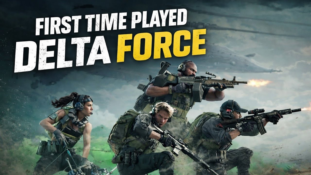 FIRST TIME PLAYED DELTA FORCE 🔥 | Brutal & Intense Gameplay