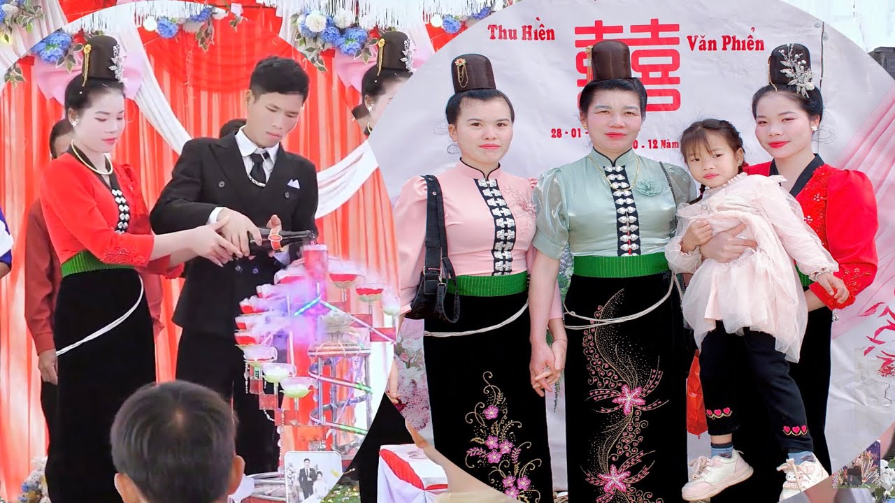Lễ vu quy THU HIỀN - VĂN PHIỂN  bản tỉa xã Mường lầm - Sơn La 
