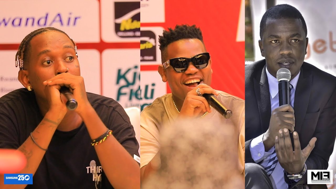 Bruce Melody na Bushali baradusekeje turihirika Prince kid agifungurwa na we abijemo