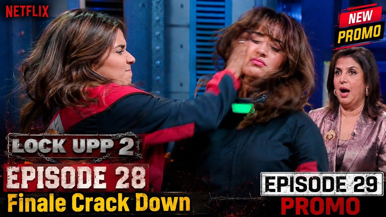 Lock upp season 2 EPISODE 28 | OMG! Winner Leaks 🏆 | Finale Crack down kon Jeeta | Farah Khan Shouts