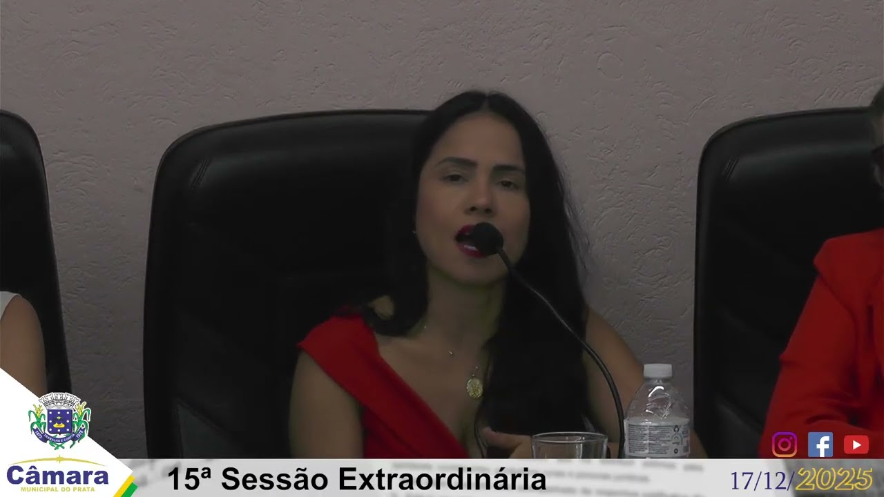 15ª Sessão Extraordinária - 17/12/25