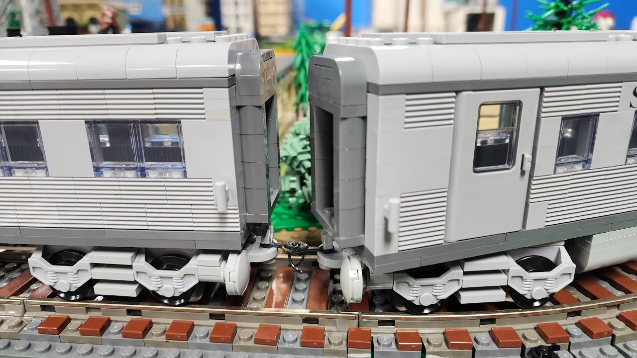 Варианты сцепок поездов Lego и советы по компоновке поездов