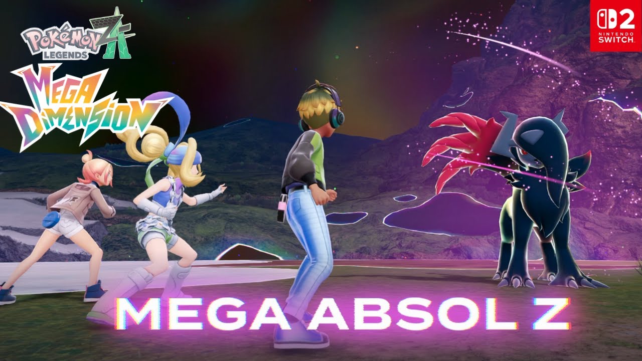 Mega Absol Z Pokemon Legends Z-A Mega Dimension