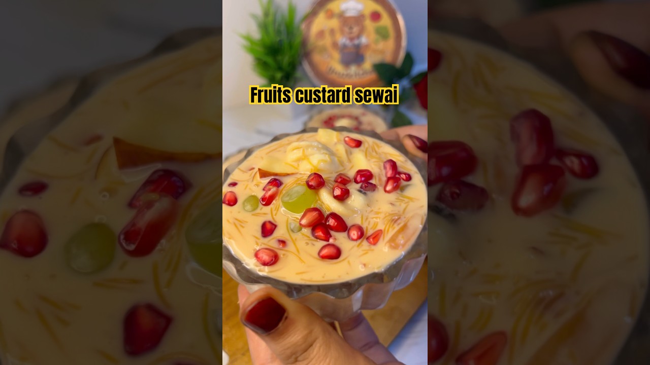 Fruits￼ custard sevai #shorts #uruzkitchen #ytshorts  ￼